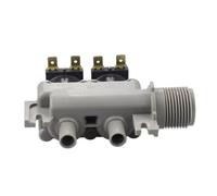 Ricambio For Valvola Di Ingresso Dell'acqua Della Lavatrice, Compatibile Con Haier, Elettrovalvola A Doppia Testa Di Ingresso Della Lavatrice 0034000889LA FCS-22-B19