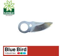 Ricambio forbice Lama e Contro lama in Acciaio Blue Bird PS 22-23 e 23-25 FASTER