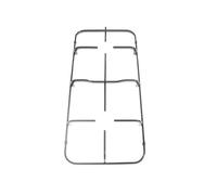 Ricambio Griglia Cucina a gas Nardi 2 Fuochi Nera Lucida 45,6 X 21,3 cm