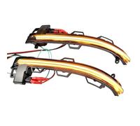 Ricambio Indicatori Specchietto Retrovisore Laterale Dinamico LED Per BMW Per X3 Per X4 Per X5 Per X6 F25 LCI F26 F15 F16 Direzione Dinamici LED(Yellow)