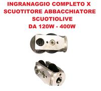 Ricambio Ingranaggio Completo per Scuotitore Abbacchiatore Scuotiolive 120w-400w