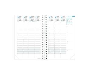 RICAMBIO INTERNO Agenda 2027 settimanale TIME&LIFE Quo Vadis 16x16 cm