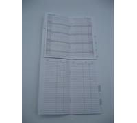 RICAMBIO INTERNO PER PLANNING MENSILE 2026 MEMORELLO F.TO 8.7X15.3 CM ART.176VQ PVC ALFA