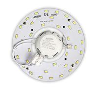 Ricambio LED circolare per plafoniere con magnete 12 W 6500 K 36 LED 220 volts diametro 15 cm