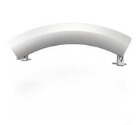 Ricambio Maniglia Oblò per Lavatrice Bianca Argento(Silver) | Compatibilità precisa modelli WM10S360TI, 10S368TI, sostituzione rapida, apertura per sicura, chiusura affidabile