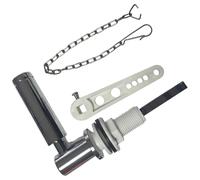 Ricambio maniglia scarico wc regolabile con catena per varie installazioni