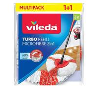 Ricambio Mocio Per Pavimenti Vileda Turbo 2in1 Microfibra Poliammide Polieste