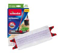 Vileda Ricarica Ultramax Care, Confezione da 1, per Pavimenti delicati, in Microfibra, 100% Riciclata, Pulizia Delicata dei Pavimenti in parquet