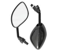 Ricambio Moto Coppia Specchietti Specchio Retrovisore Scooter Naked Carbon DX+SX