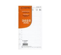 Ricambio Organizer Agenda Giornaliera 2025 cm. 9,5x17