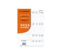 Ricambio Organizer Agenda Settimanale 2025 cm. 14,5x21