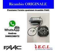 RICAMBIO ORIGINALE FAAC 63000376 Gruppo nuovo motore + flangia S700H/S800H