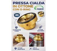 Ricambio Originale Faber Pressa Cialda Ottone Slot Inox Deluxe Mini