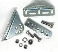 RICAMBIO ORIGINALE RIB BA10151 KIT STAFFE ATTACCHI POSTERIORI KING EVO
