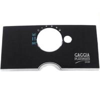 RICAMBIO PANNELLO FRONTALE DISPLAY PER MACCHINA CAFFE' GAGGIA PLATINUM EVENT