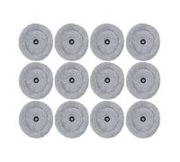 ricambio Panno for mocio, rotondo, compatibile con Roborock S8 MaxV Ultra, ricambio for aspirapolvere robot (12 pezzi)
