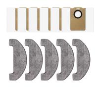 Ricambio Panno Scopa in Microfibra con Sacchetti Antipolvere per Aspirapolvere M