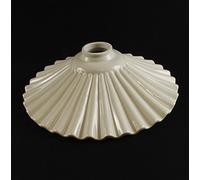 Ricambio paralume piatto in ceramica per lampadario lampada a sospensione classico rustico country - VARIE DIMENSIONI - 38 cm