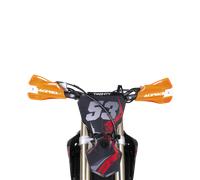Ricambio coppia plastiche per paramani Acerbis X-Factor KTM arancio