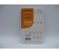 RICAMBIO PER AGENDA ORGANIZER SETTIMANALE CON PLANNER 2026 By Cangini Filippi (7.8 x 12.3 cm)