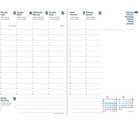 RICAMBIO per AGENDA PRESIDENTE COMPATIBILE CON QUO VADIS SETTIMANALE large 2026 F.to 21x27cm + omaggio penna segnalibro