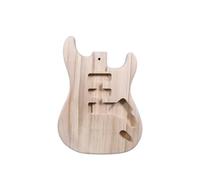 ricambio per corpo chitarra 1 Pz. Corpo Di Chitarra Non Finito In Legno Di Paulownia Stile SSH Fai Da Te Chitarra Elettrica Levigata Stile Bullone Di Ricambio Per Liutaio