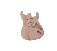 ricambio per corpo chitarra Corpo Della Chitarra Elettrica Hard Tail Pickup Di Ricambio SSS Bolt On Style Solid Wood Guitar Patterns Back Non Finito Fai Da Te