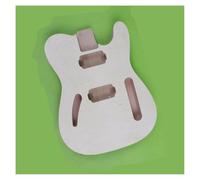 ricambio per corpo chitarra Corpo Della Chitarra Elettrica In Legno Di Acero Fiammato Impiallacciato Fai Da Te Parti Di Chitarra Stile Imbullonato Retro Non Tagliato Pickup Humbucker Non Finito