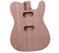 ricambio per corpo chitarra Corpo Di Chitarra Elettrica Non Finito Pickup Humbucker Corpo Di Ricambio Per Chitarra Stile Imbullonato Retro Non Forato Fai Da Te