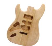 ricambio per corpo chitarra Corpo In Pioppo In Legno Massello 3-4 Pezzi Per Chitarra Elettrica Per Mancini, Assemblaggio Per Modifica Corpo Fai Da Te, Accessori Per Chitarra Elettrica