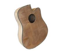 ricambio per corpo chitarra Corpo Per Chitarra Acustica In Legno Massello Corpo Sottile Non Rifinito Chitarra Folk Pannello Per Chitarra Acustica Da 41 Pollici