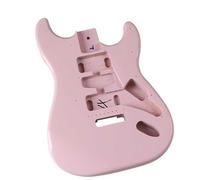 ricambio per corpo chitarra Corpo Per Chitarra Elettrica Rosa A Doppia Canna Singola Da 39 Pollici Corpo Per Chitarra Elettrica Strumento Musicale Accessori Fai Da Te Per Chitarra
