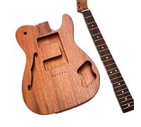 ricambio per corpo chitarra Kit Chitarra Elettrica Con Corpo E Manico In Mogano Per Suonare La Chitarra A Livello Professionale(Guitar kit)