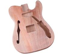 ricambio per corpo chitarra Per Chitarra Elettrica TL Okoume Wood F Hole Corpo Chitarra Elettrica 5.6CM Larghezza Barile Chitarra Fai Da Te Parte Per Chitarra Elettrica
