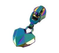 Ricambio per cursore per Cerniere in Metallo, 5#, per Cerniere in Nylon, Nastro per Cucire Borse, Testa di Chiusura a Tirante per Cerniere