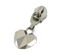 Ricambio per cursore per Cerniere in Metallo, 5#, per Cerniere in Nylon, Nastro per Cucire Borse, Testa di Chiusura a Tirante per Cerniere