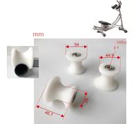Ricambio per cuscinetto macchina addominale ruota per tubo circolare diametro 38