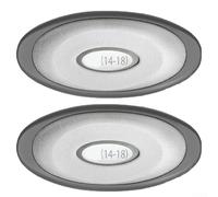 Ricambio per cuscino ovale spa inserto e supporto posteriore compatibile con J-300 Series, dispone di finestra LED per una migliore esperienza spa (2 pezzi)