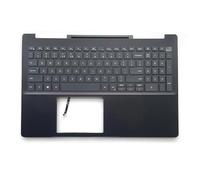 Ricambio per Dell Vostro 7590 Inspiron 7590 2 in 1 Palmrest Backlit Keyboard Assembly 0WNTTJ WNTTJ