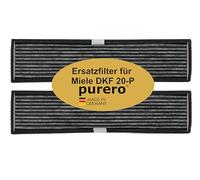 Ricambio per filtro antiodore con carbone attivo per Miele Kit di conversione DUU 2900 delle cappe da 280x/290x della marca Purero