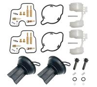 Ricambio per la riparazione Kit Di Riparazione Carburatore Per HONDA CB500 1993-2003 I Componenti Del A Membrana E Galleggiante Non Contengono "SPILLO A GETTO"(Kit F)