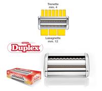 Ricambio per macchina per pasta Duplex Imperia 3/5 Trenette e Lasagnette fabbricata in Italia in acciaio cromato inox lucido