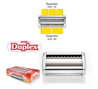 Ricambio per macchina per pasta Duplex Imperia Taglio Reginette 12/44 fabbricata in Italia in acciaio cromato inox lucido