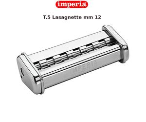 Ricambio per macchina per pasta Simplex Imperia T.5 Lasagnette mm 12 fabbricata in Italia in acciaio cromato cromo
