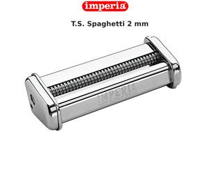 Ricambio per macchina per pasta Simplex Imperia T.S Spaghetti 2 mm fabbricata in Italia in acciaio cromato cromo