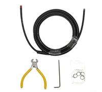 Ricambio per maniglia di controllo del vapore e tubo flessibile per Karcher per pulitori a vapore tra cui per modelli 1 2 3 4 2500 e compatibile con OEM Part 4 322 048 3/43220483 (1 tubo per vapore)