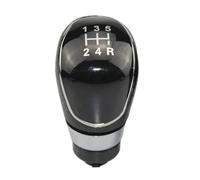 Ricambio per MK3 per MK4 per MK7 per Galaxy 5/6 marce pomello del cambio auto a testa bastone leva manopola (6 velocità argento) (5 velocità nero)