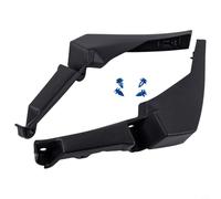 Ricambio per paraurti anteriore sinistro e destro, in plastica nera, compatibile con Range Rover Evoque 2012-2016 OEM LR028550 LR028551 coppia (1 coppia)