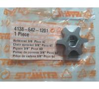 Ricambio per pignone originale Stihl OEM 3/8" 6T HT 70 75 101 100 130 4138-642-1201
