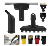 Ricambio Per Pulitori A Vapore, 9PCS Accessori Per Pulitore A Vapore Per Kärcher SC1 SC2 SC3 SC4 SC5 Ugello Manuale Spazzola Rotonda Tergivetro Ugelli Elettrici Pezzi Di Ricambio Pulitore A Vapore